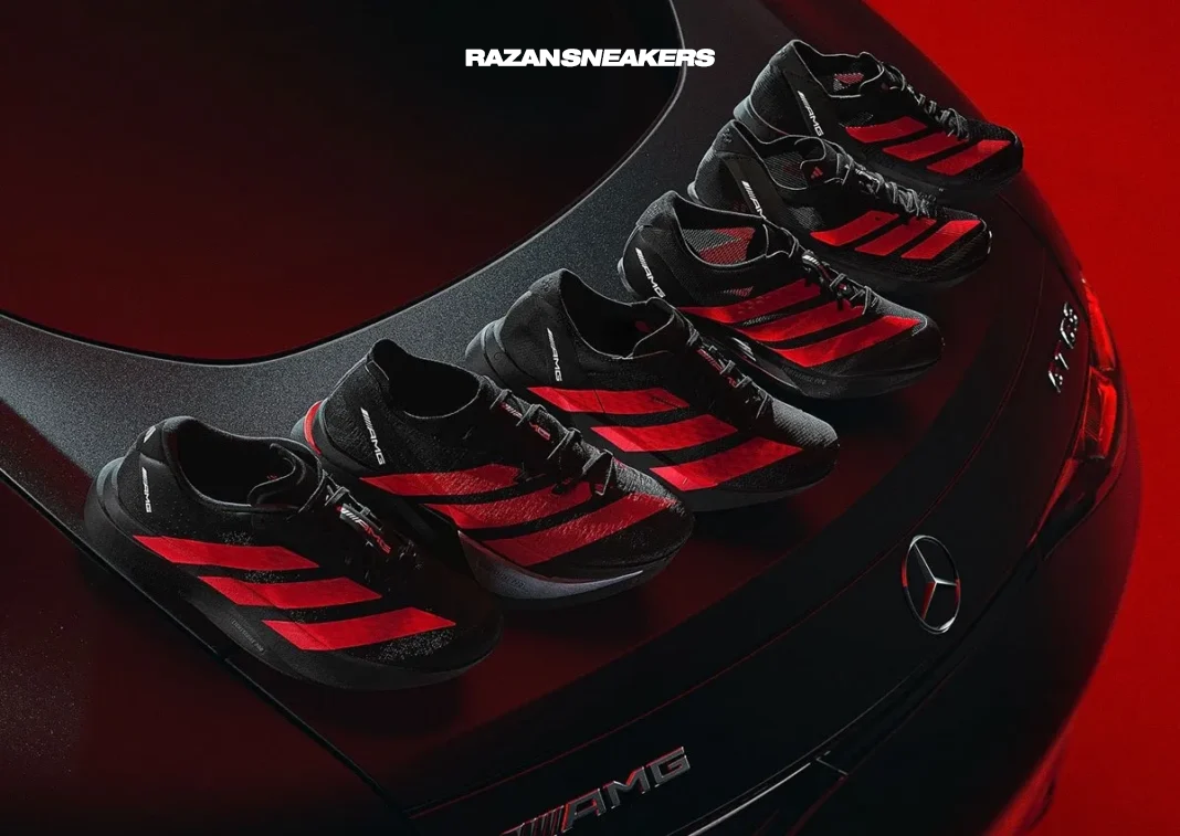 Kolaborasi Panas 2025 Adidas Evo SL x Mercedes AMG Bawa DNA Motorsport ke Sneakers