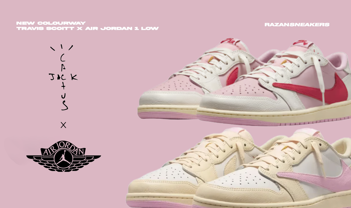 New Colourway Travis Scott x Air Jordan 1 Low