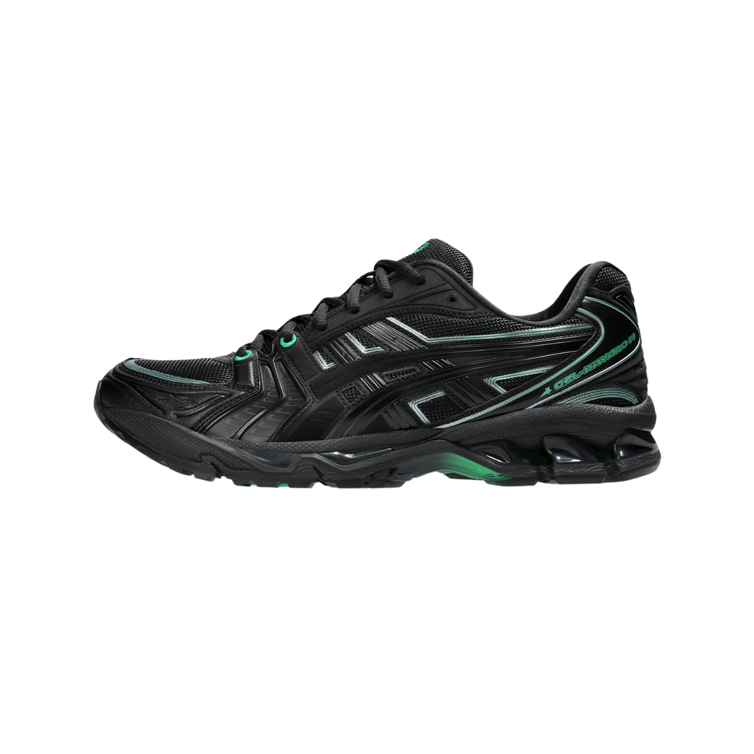 Asics 8ON8 x Gel Kayano 14 Black Green - Razan Sneakers