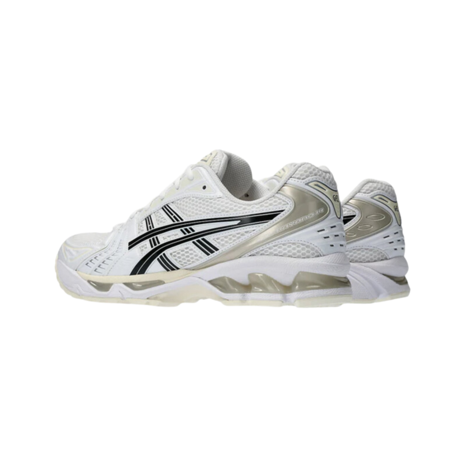 Asics Gel-Kayano 14 Aritzia White Black - Razan Sneakers