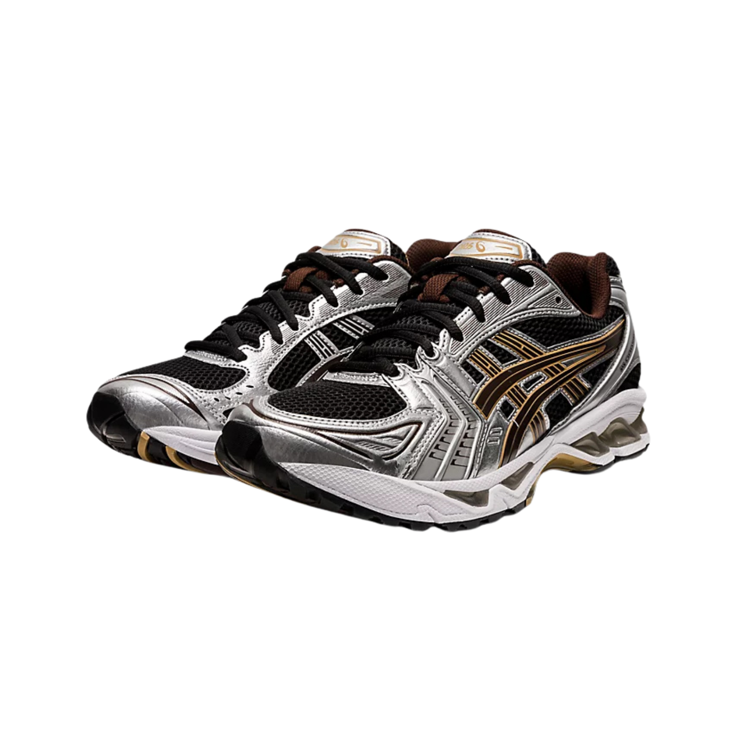 Asics Gel-Kayano 14 Black Coffee Silver - Razan Sneakers