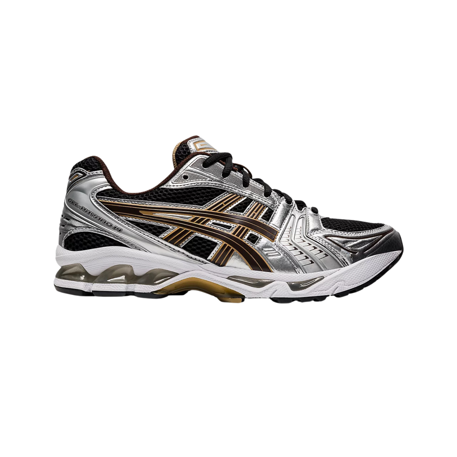 Asics Gel-Kayano 14 Black Coffee Silver - Razan Sneakers