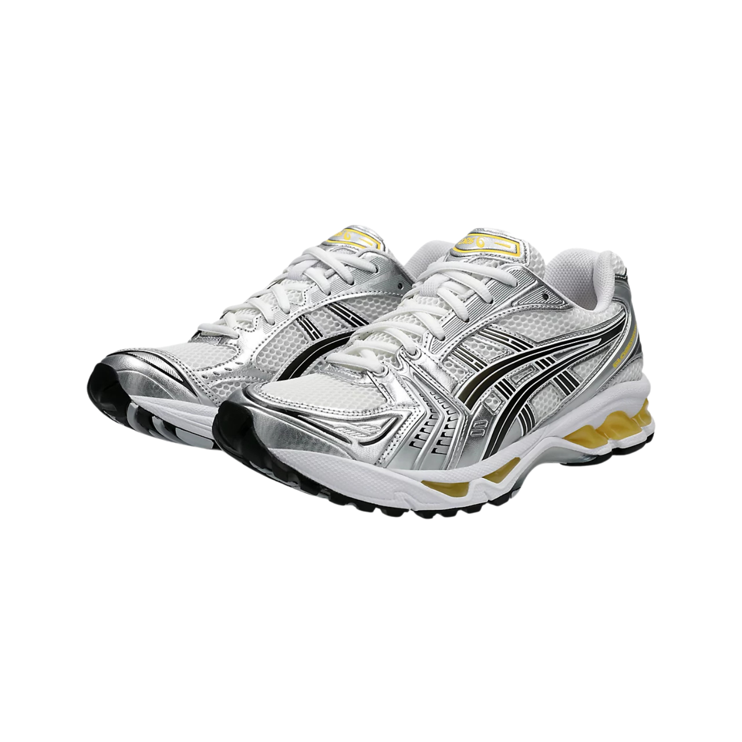 Asics Gel Kayano 14 White Tai Chi Yellow - Razan Sneakers