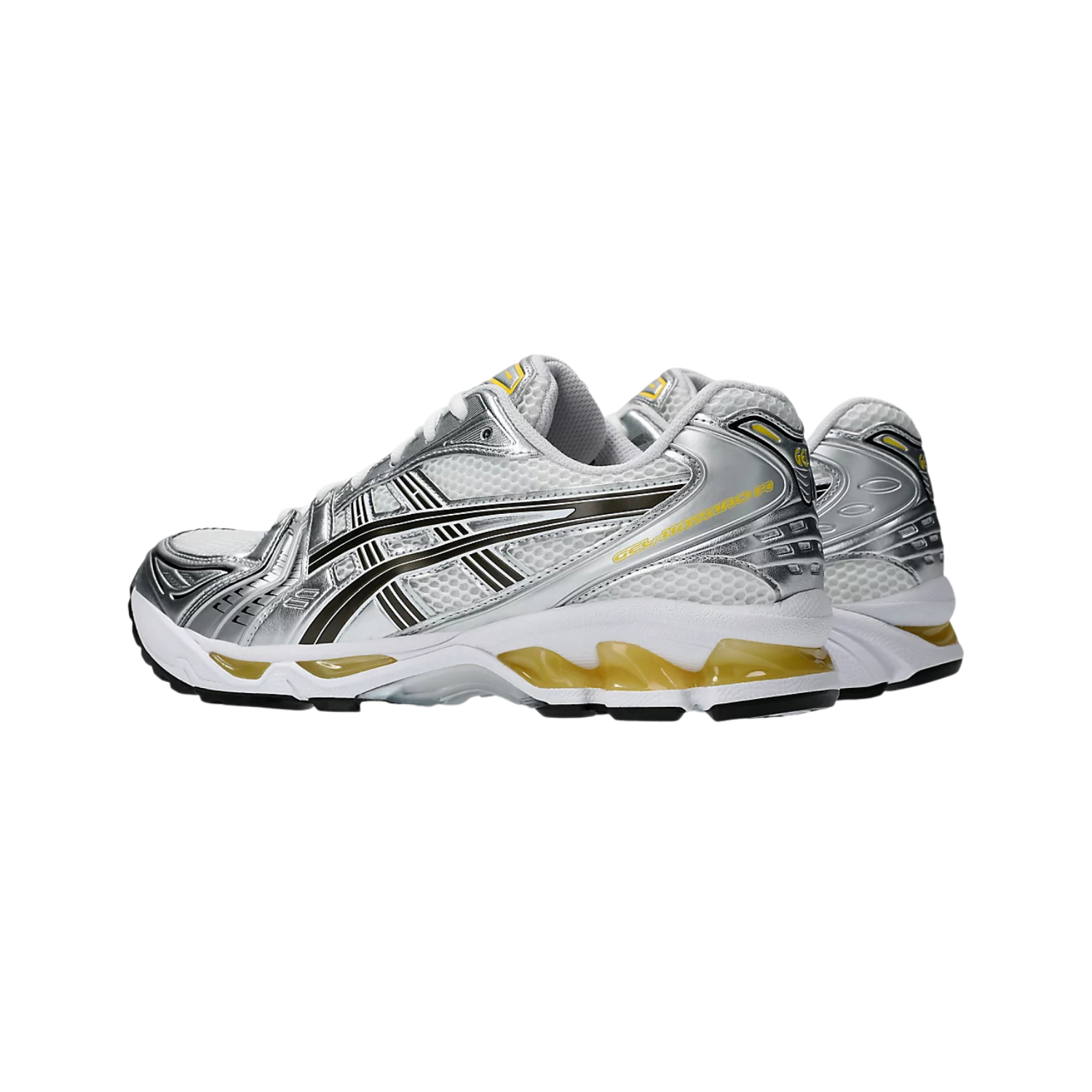 Asics Gel Kayano 14 White Tai Chi Yellow - Razan Sneakers