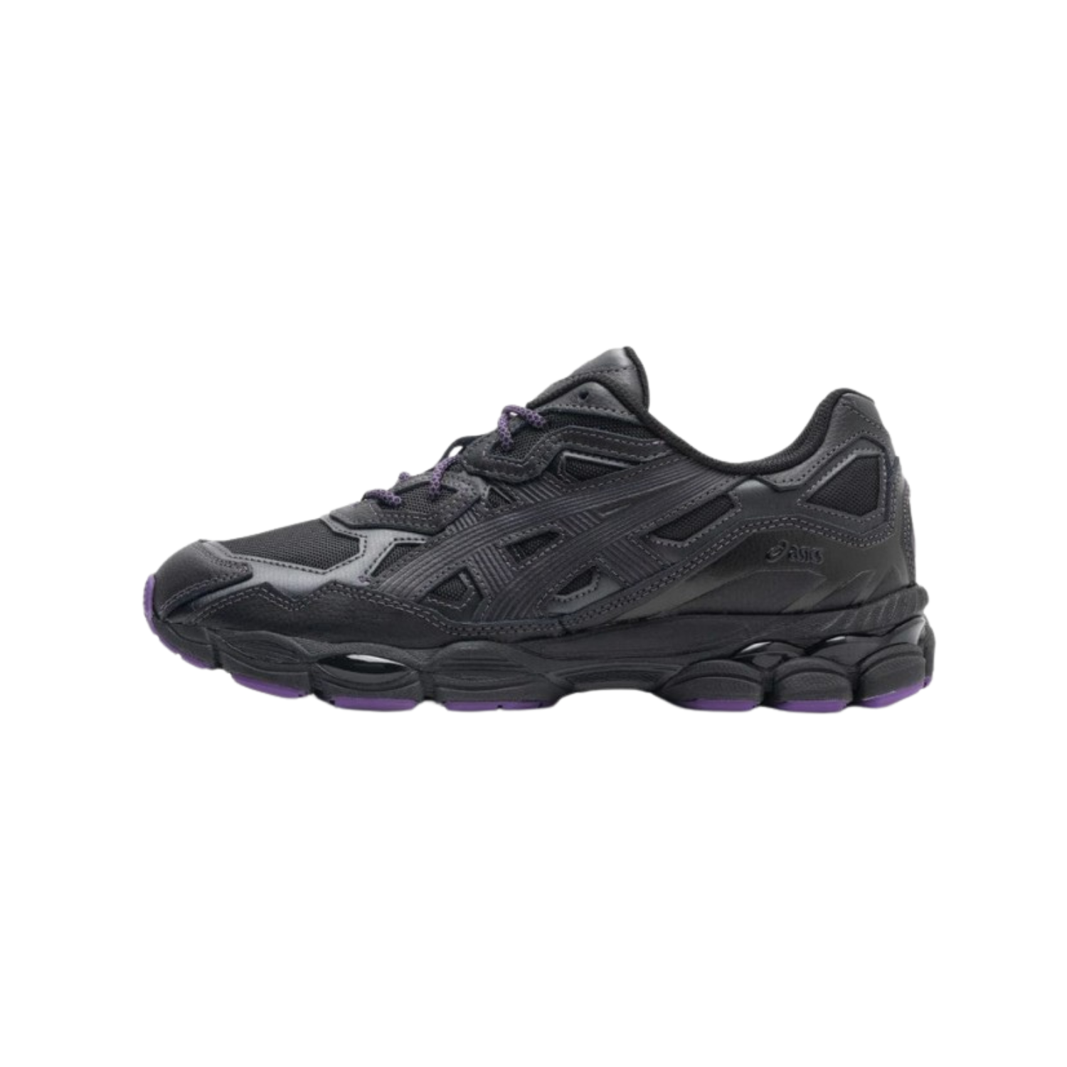 Asics Gel-NYC Needles Black Purple - Razan Sneakers