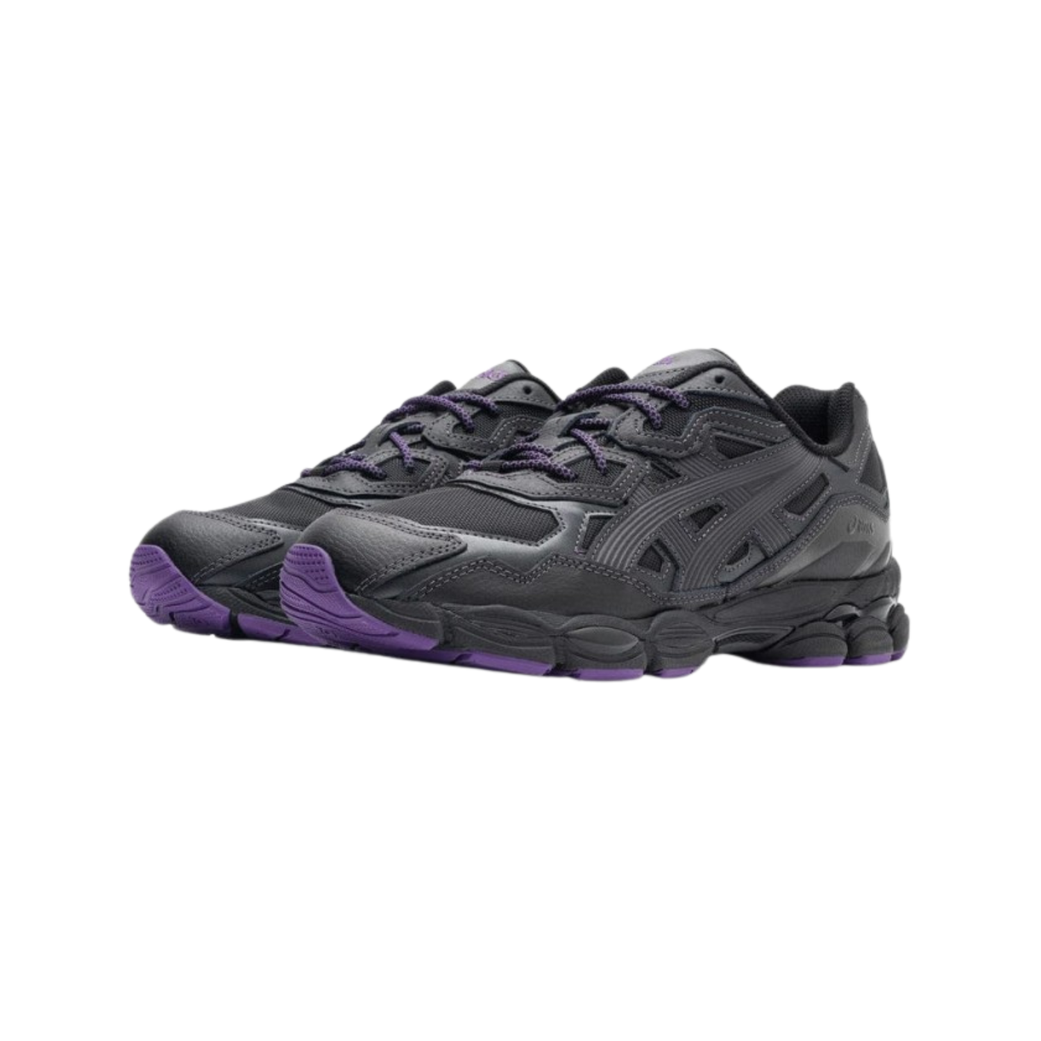 Asics Gel-NYC Needles Black Purple - Razan Sneakers