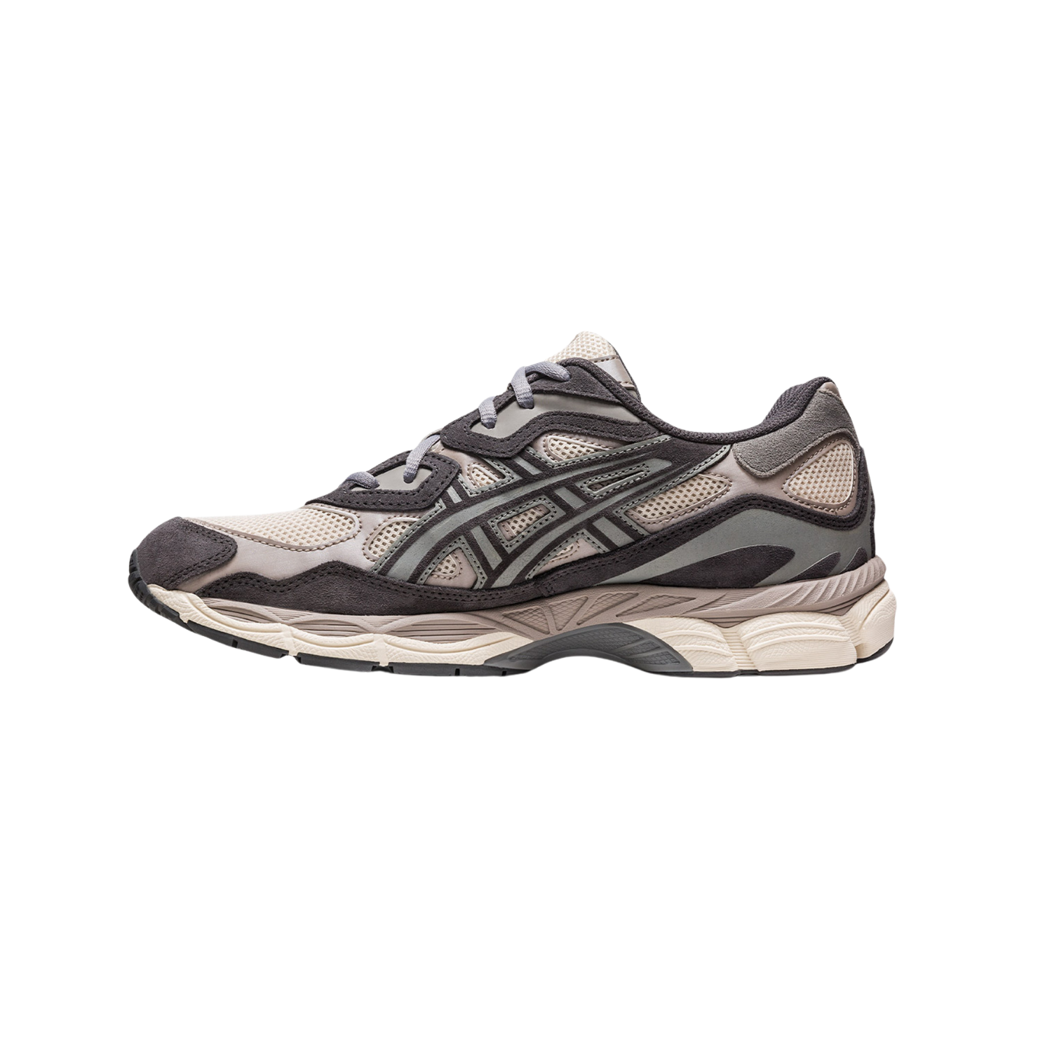 Asics Gel-NYC Oatmeal Obsidian Grey - Razan Sneakers