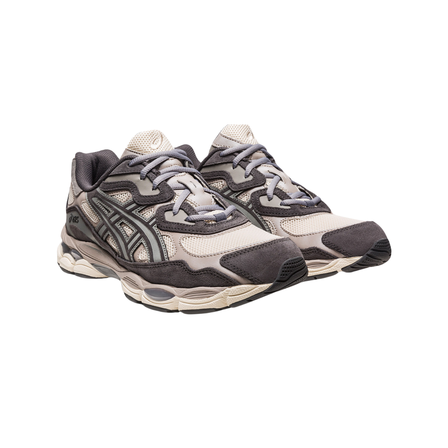 Asics Gel-NYC Oatmeal Obsidian Grey - Razan Sneakers