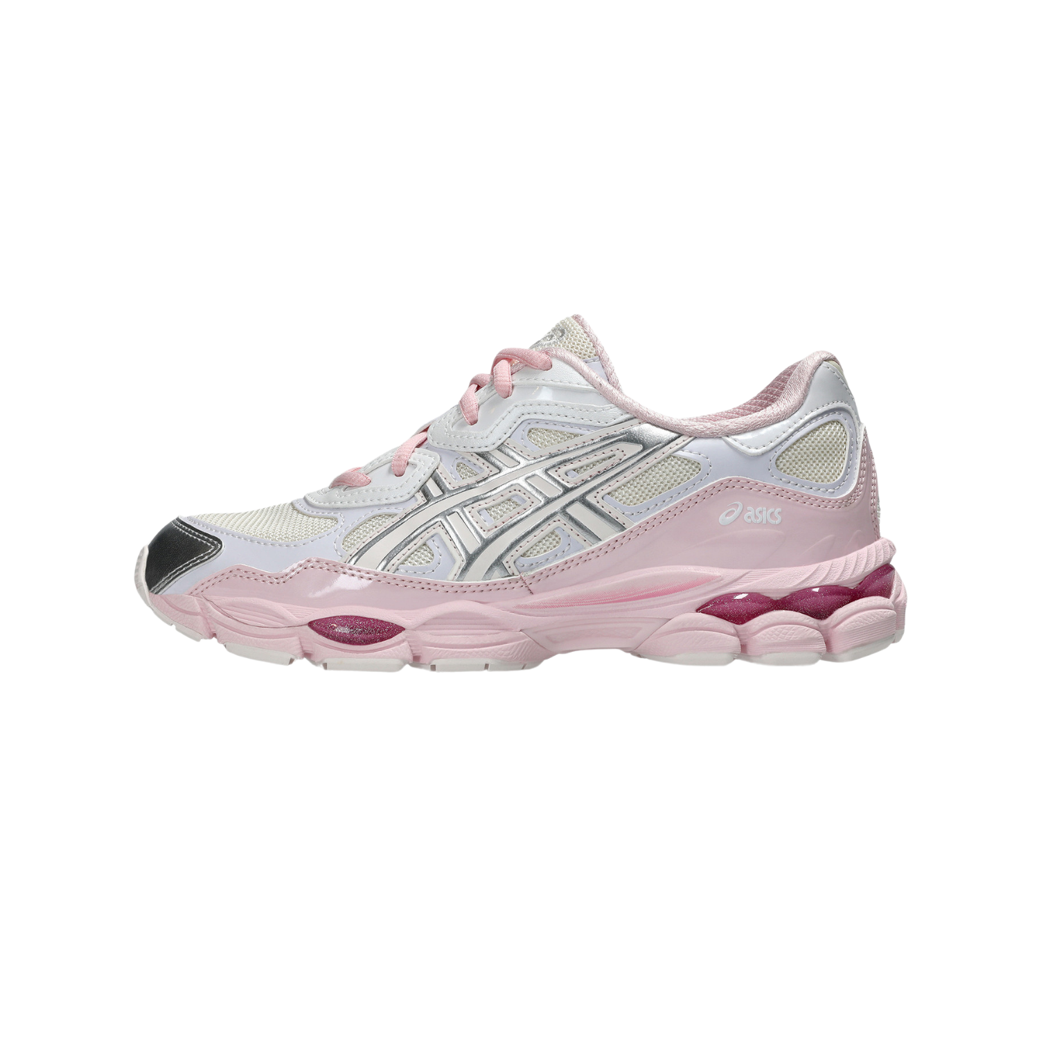 Asics Gel-NYC Pink Cream Pure Silver - Razan Sneakers