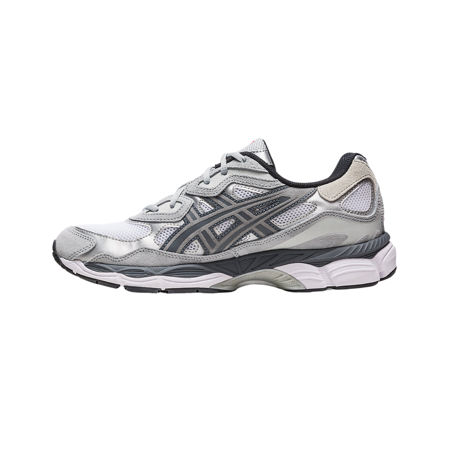 Asics Gel-NYC White Steel Grey - Razan Sneakers