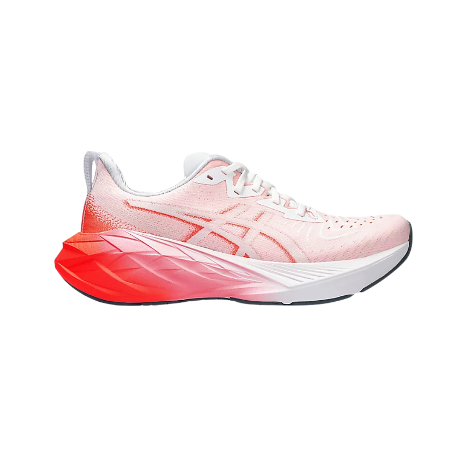 ASICS Hakaone Ekiden x Novablast 4 White Sunrise Red - Razan Sneakers