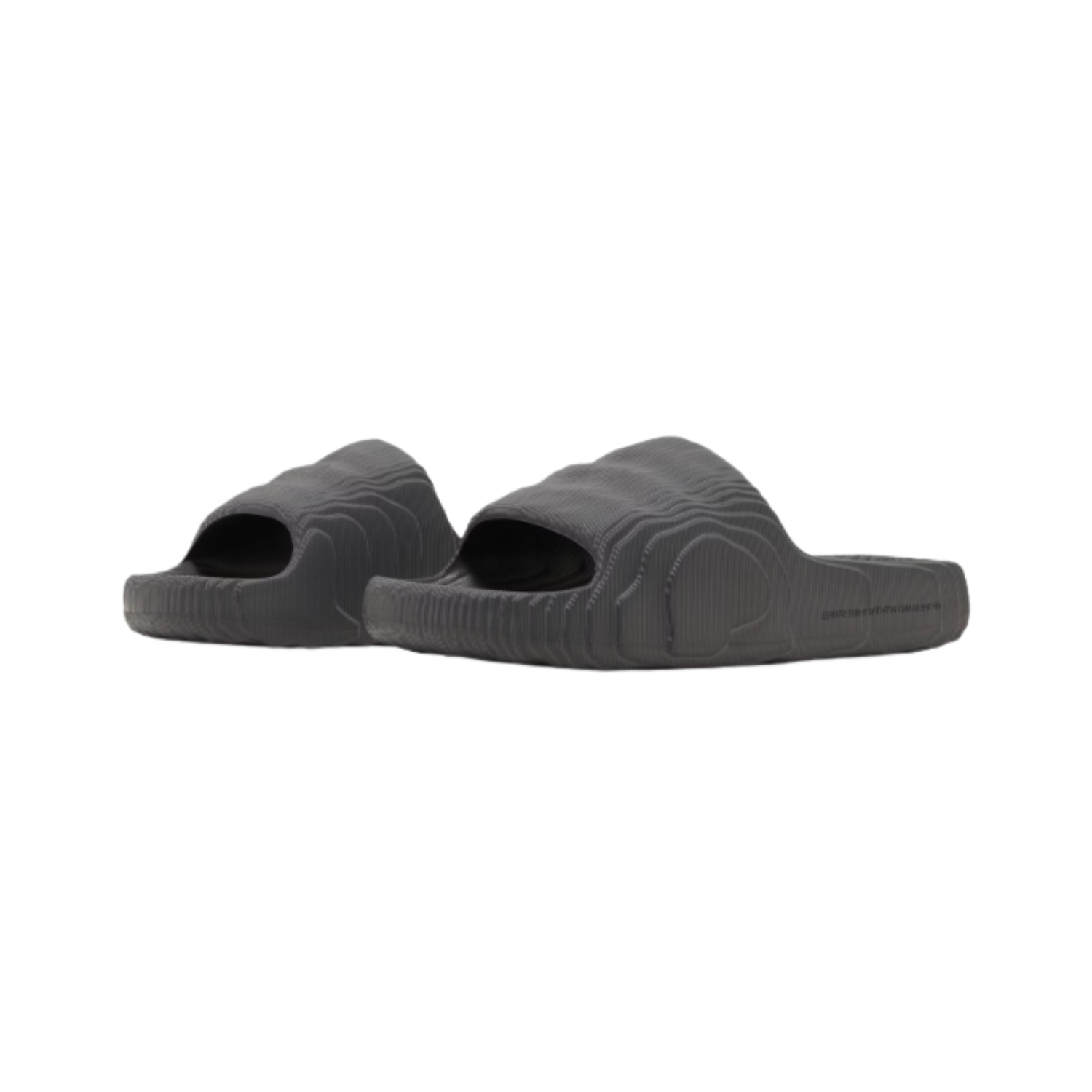 Adidas Adilette  22 Slide Dark Grey - Razan Sneakers
