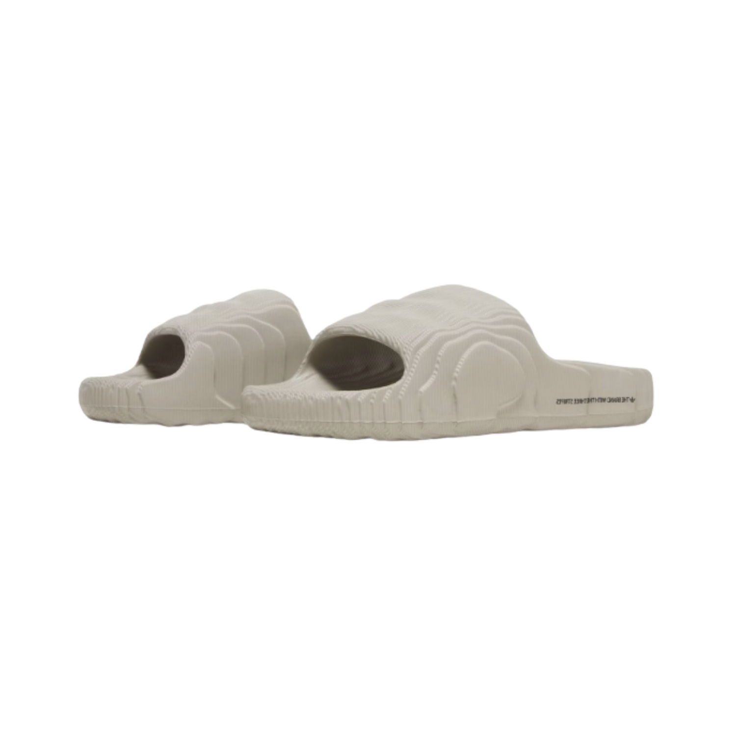 Adidas Adilette 22 Slide Clear Light Grey - Razan Sneakers