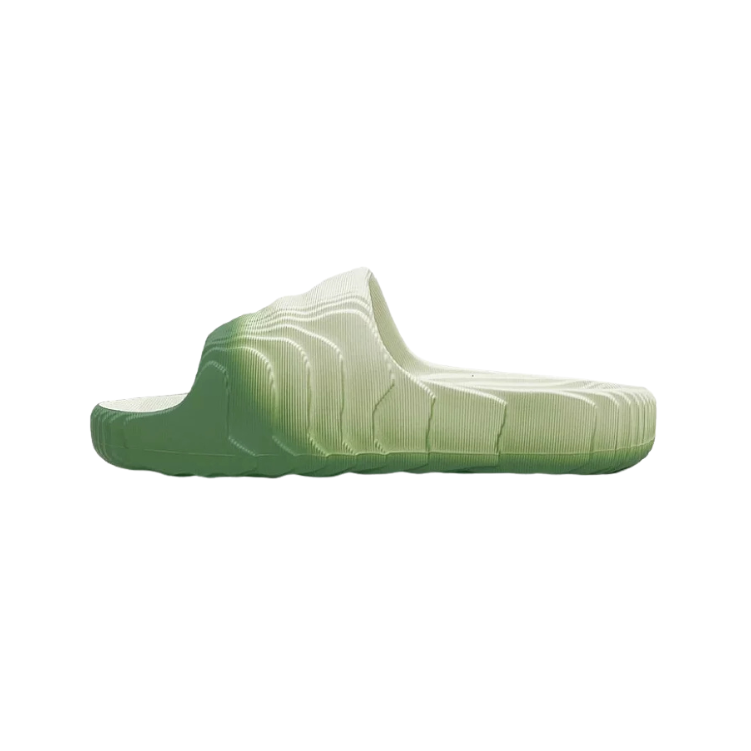 Adidas Adilette 22 Slides Ivory Green - Razan Sneakers