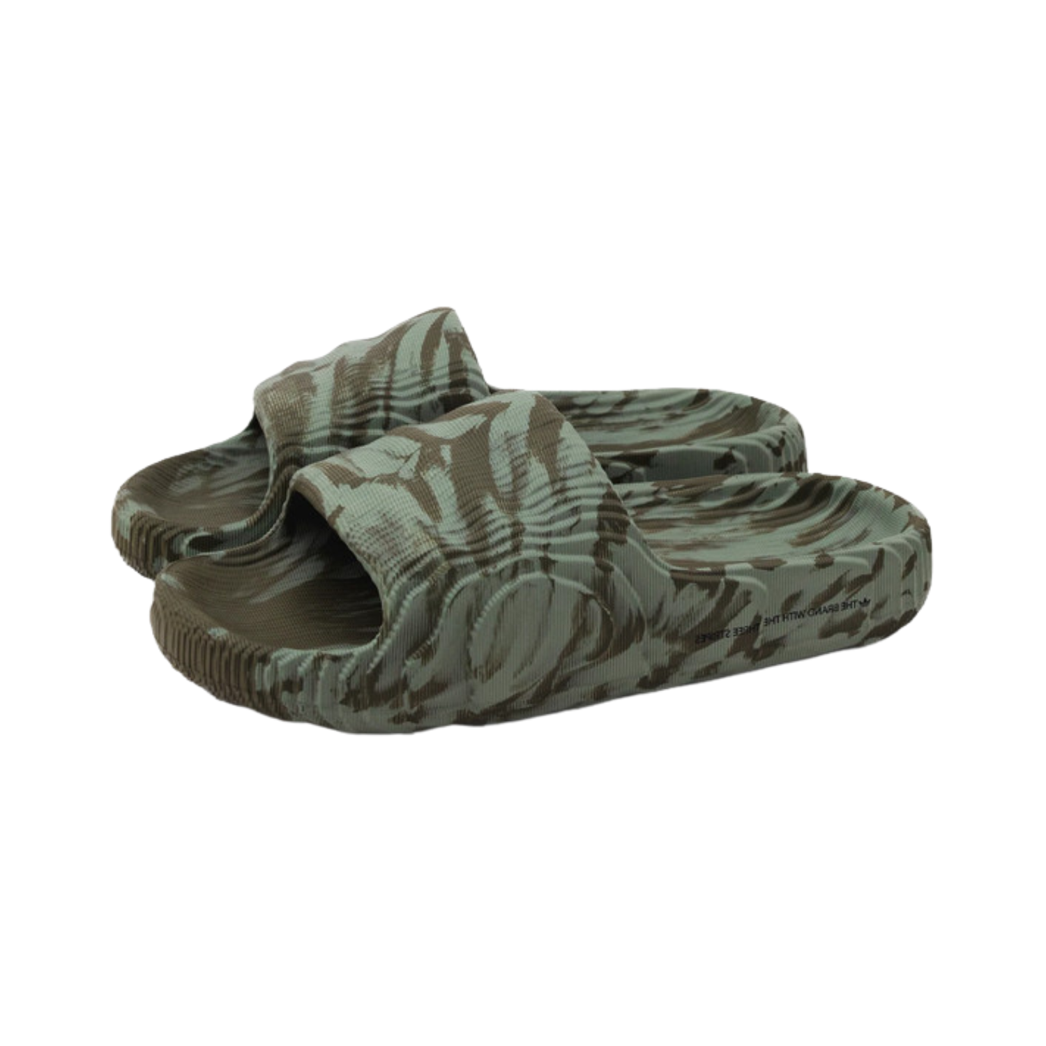 Adidas Adilette 22 Slides Olive Strata  - Razan Sneakers