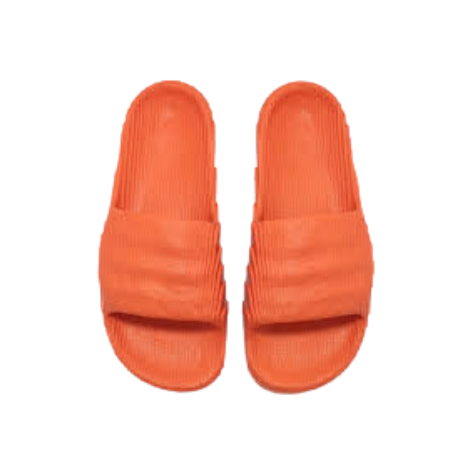 Adidas Adilette 22 Slides Orange Core Black - Razan Sneakers