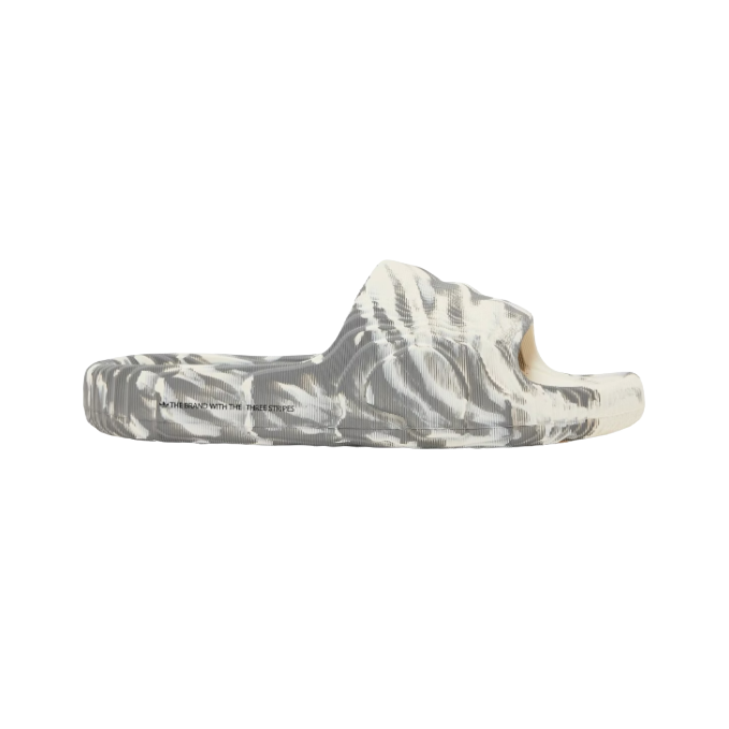 Adidas Adilette 22 Slides Wonder White Grey - Razan Sneakers