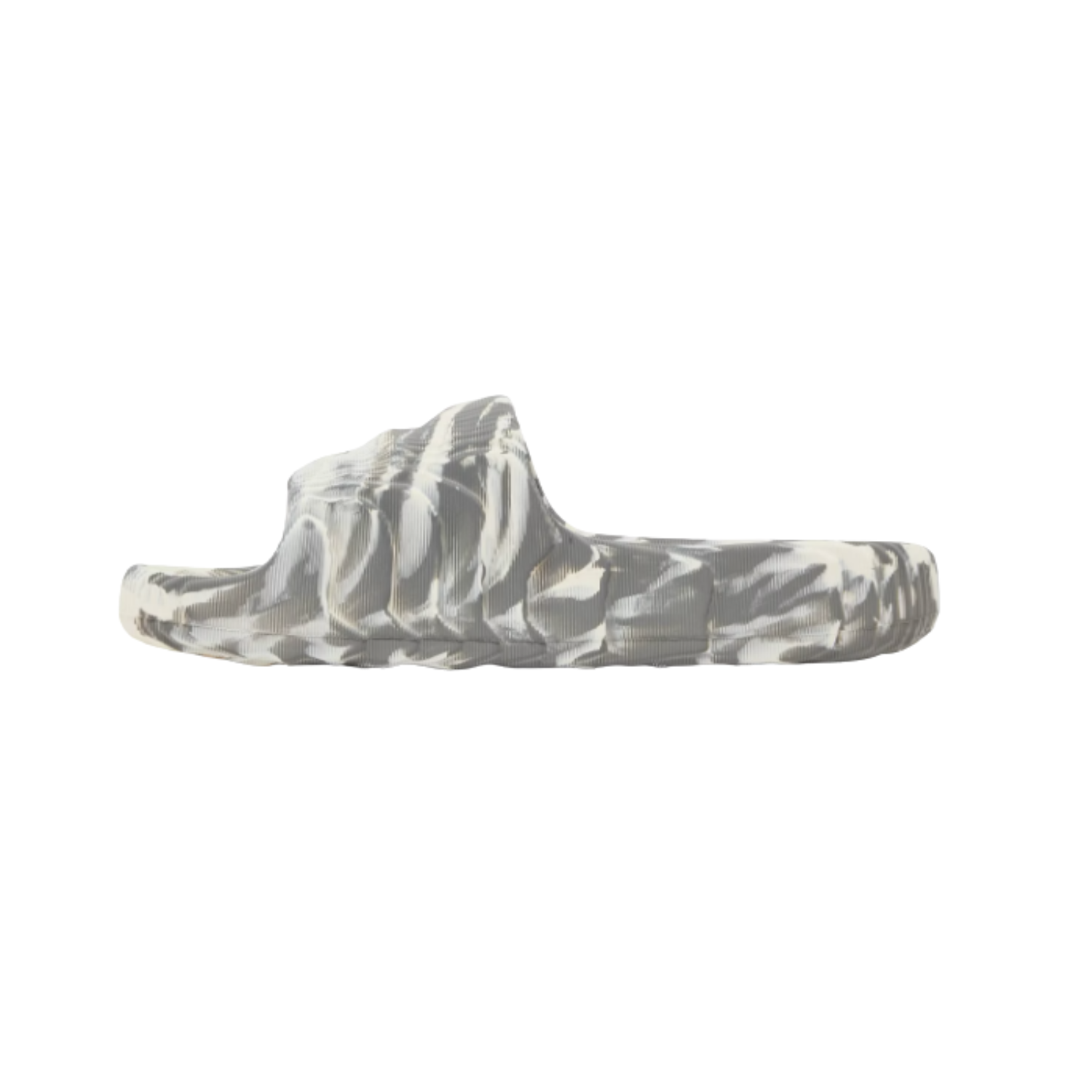 Adidas Adilette 22 Slides Wonder White Grey - Razan Sneakers