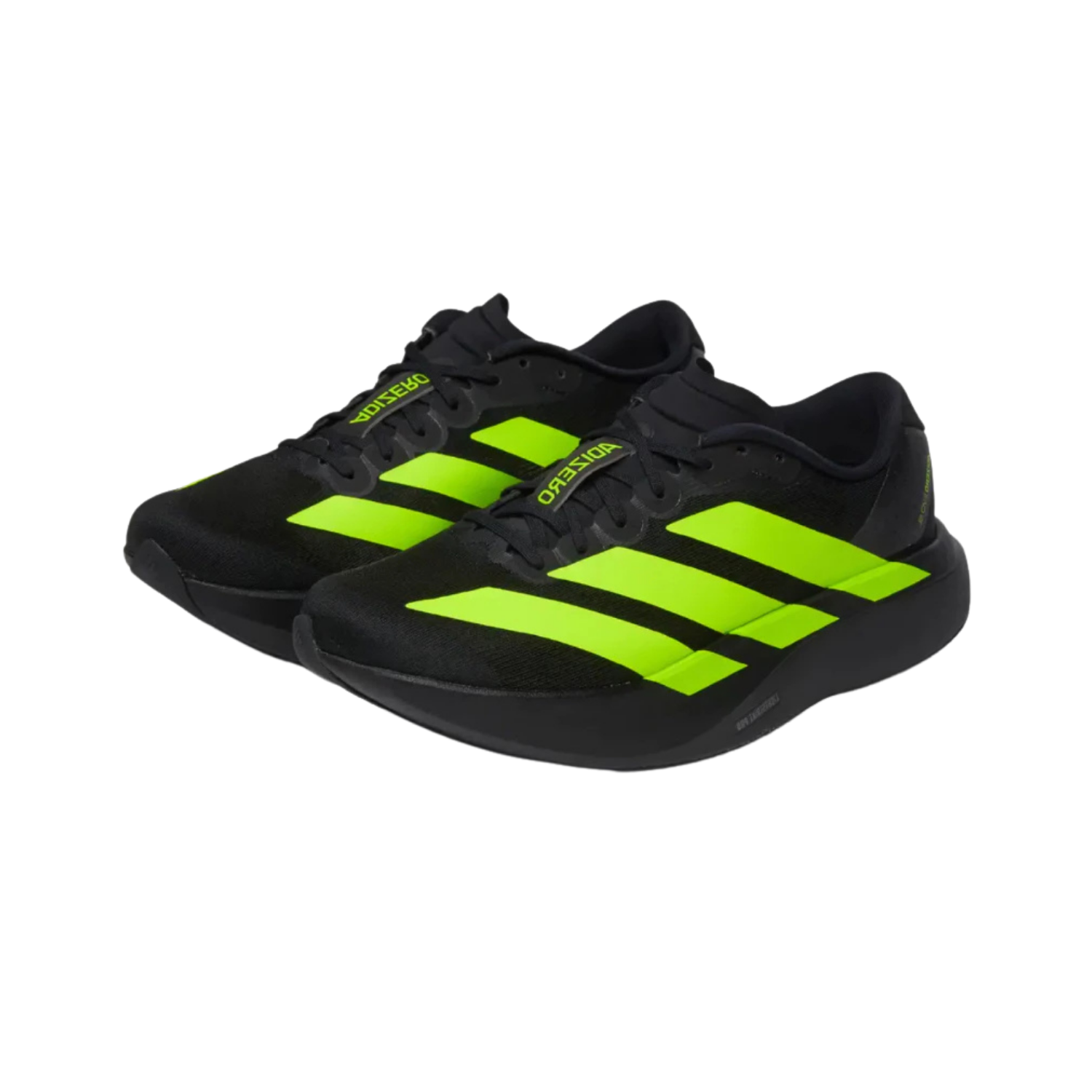 Adidas Adizero Evo SL Black Lucid Lemon - Razan Sneakers