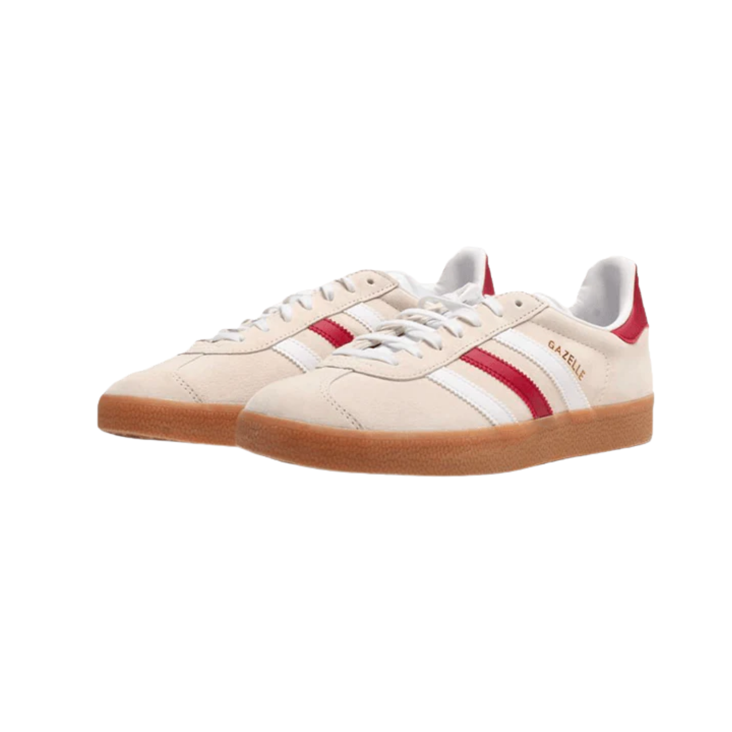 Adidas Gazelle Aluminum Collegiate Burgundy - Razan Sneakers