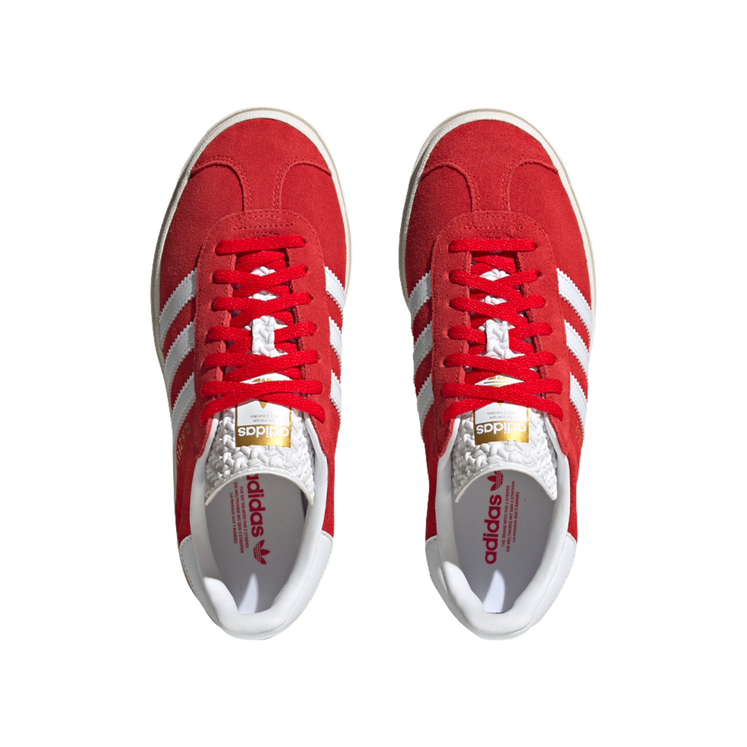 Adidas Gazelle Bold Red White (W) - Razan Sneakers