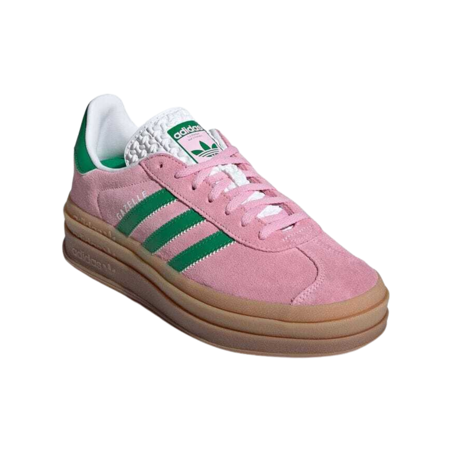 Adidas Gazelle Bold True Pink Green (W) - Razan Sneakers