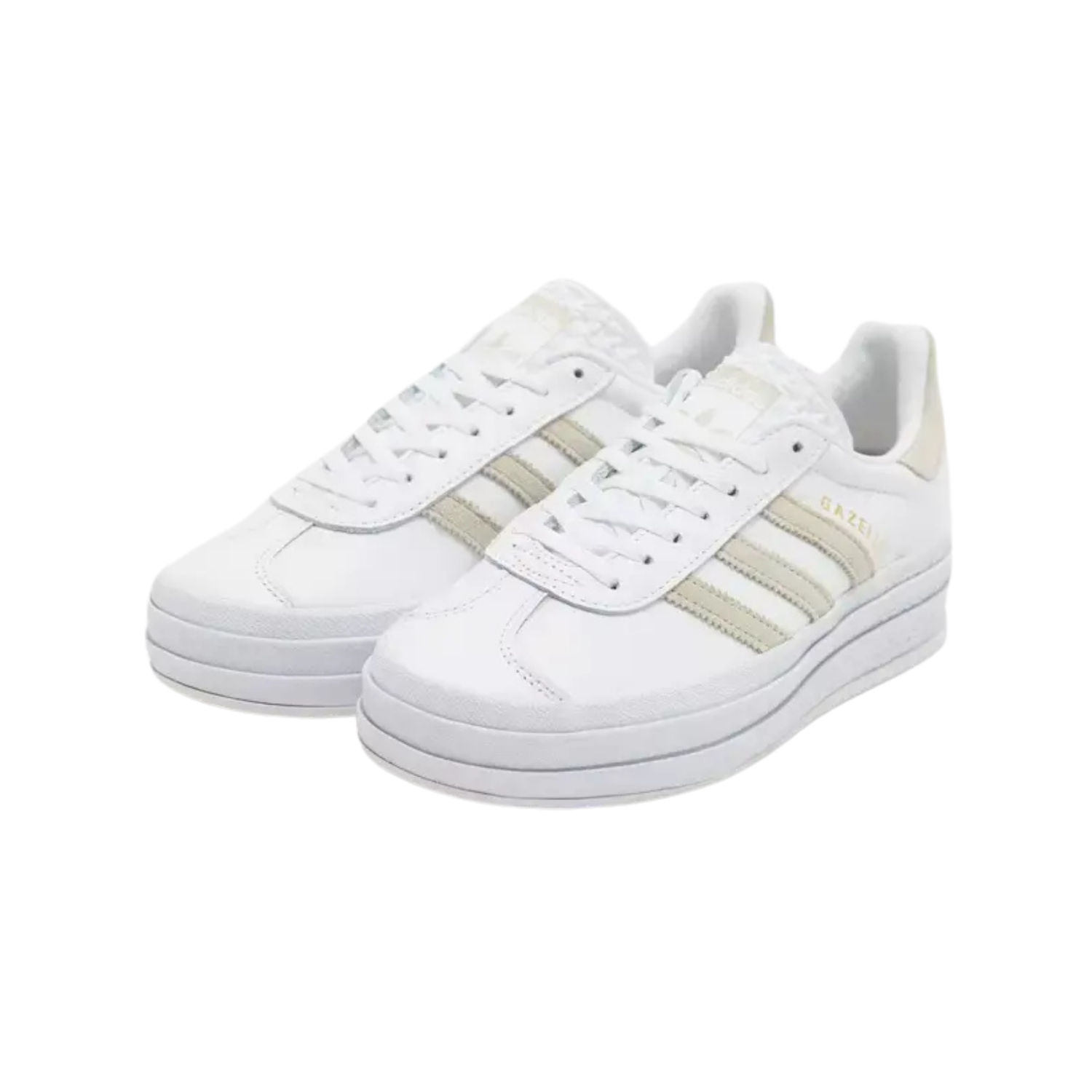 Adidas Gazelle Bold White Beige (W) - Razan Sneakers