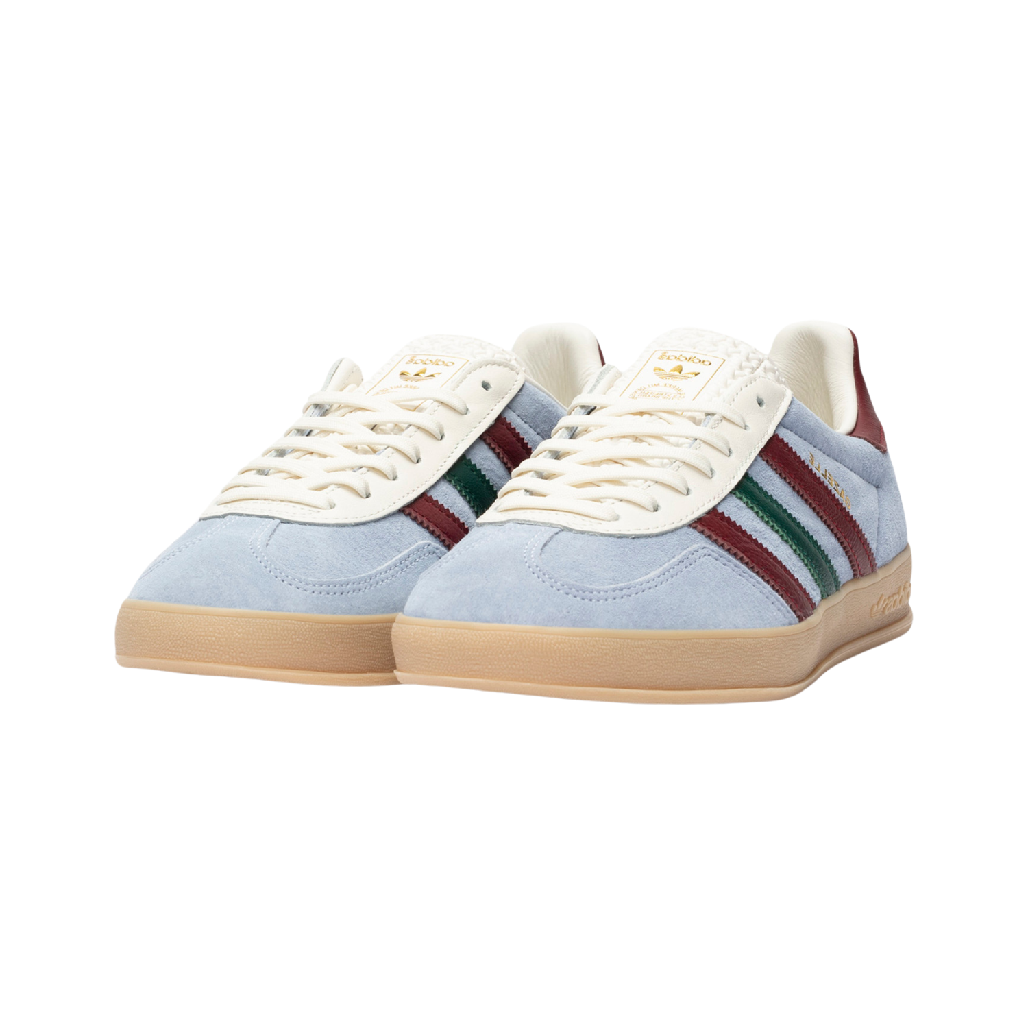 Adidas Gazelle Indoor Blue Dawn Collegiate Burgundy - Razan Sneakers