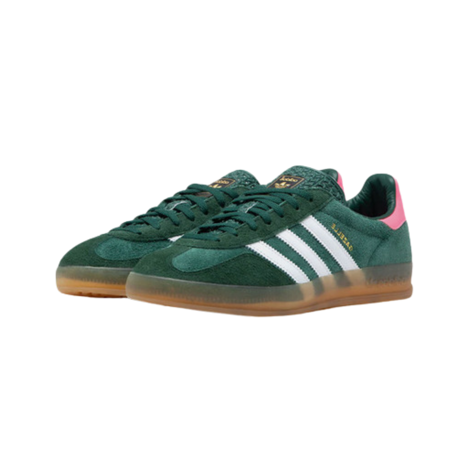 Adidas Gazelle Indoor Collegiate Green Lucid Pink (W) - Razan Sneakers