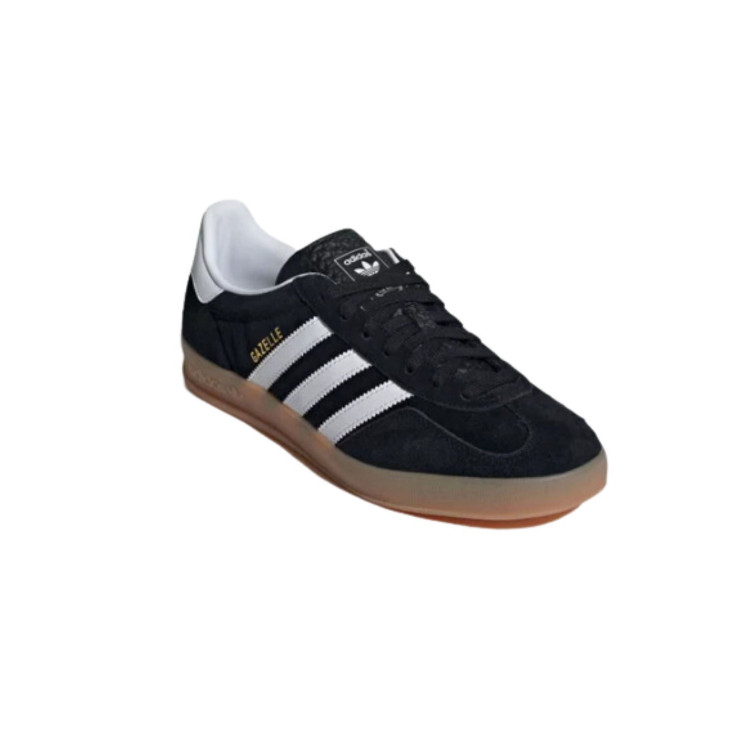Adidas Gazelle Indoor Core Black White Gum - Razan Sneakers