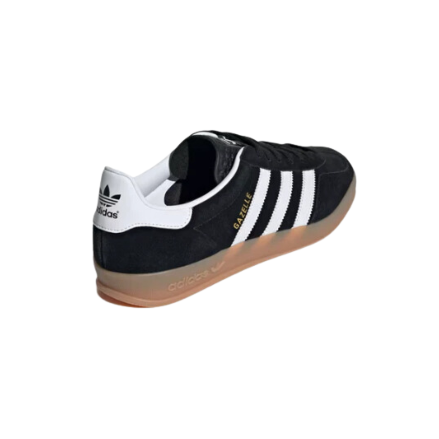 Adidas Gazelle Indoor Core Black White Gum - Razan Sneakers