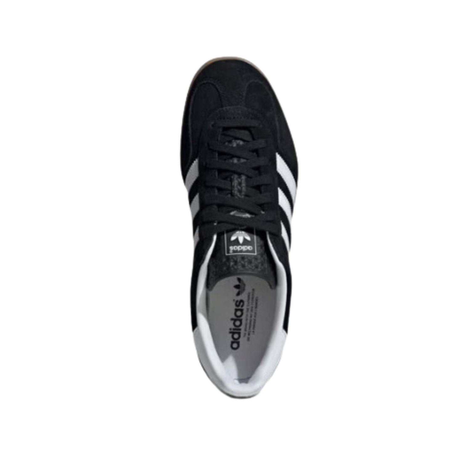 Adidas Gazelle Indoor Core Black White Gum - Razan Sneakers