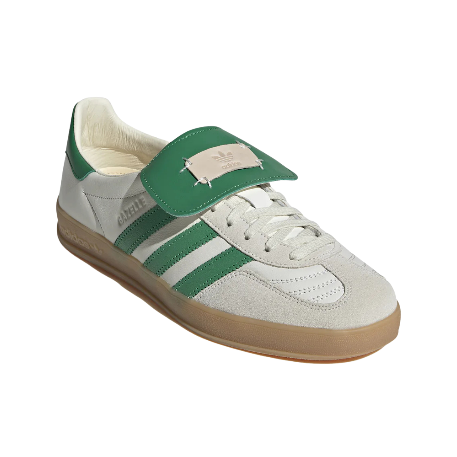 Adidas Gazelle Indoor Foot Industry Off White Green - Razan Sneakers