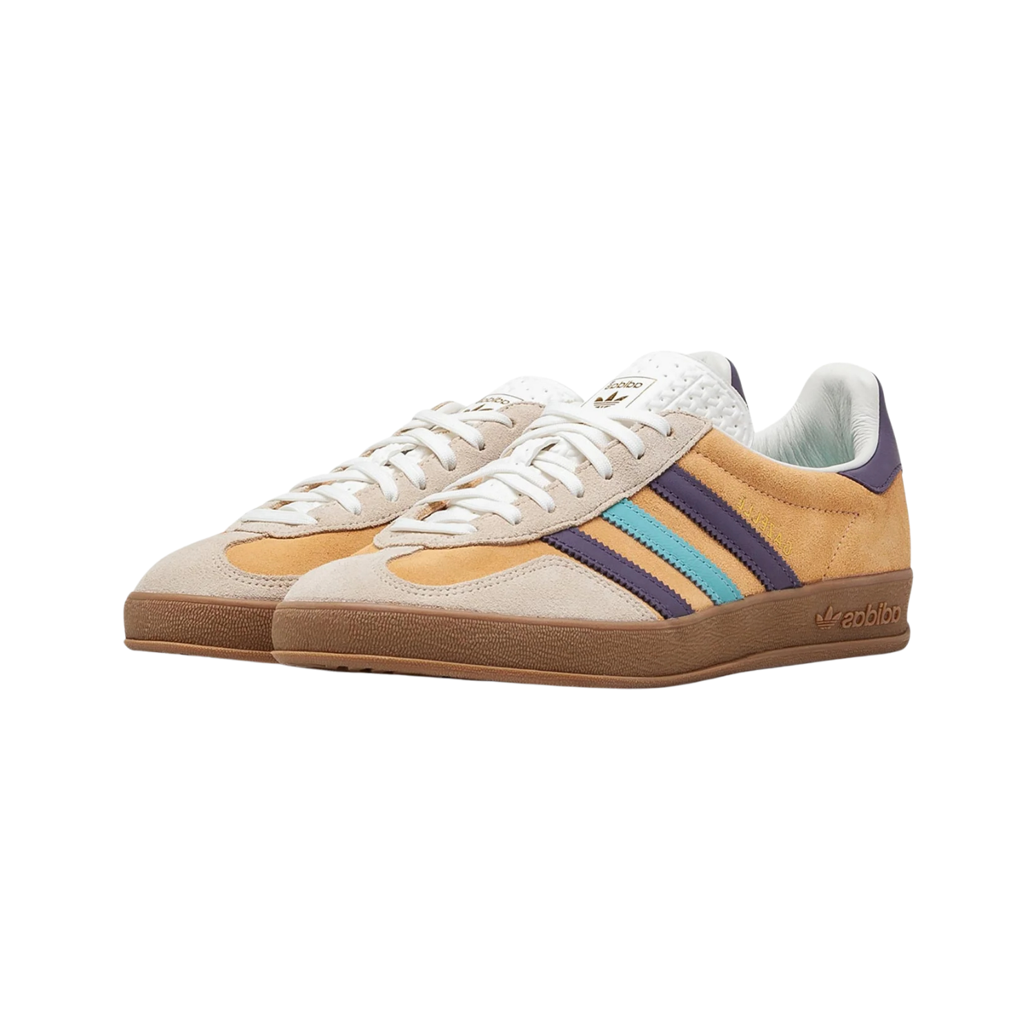 Adidas Gazelle Indoor Glow Orange Shadow Violet  - Razan Sneakers