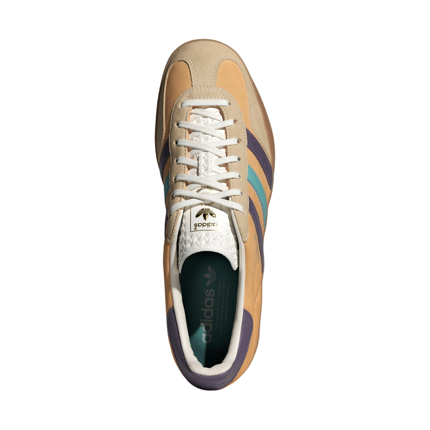 Adidas Gazelle Indoor Glow Orange Shadow Violet  - Razan Sneakers