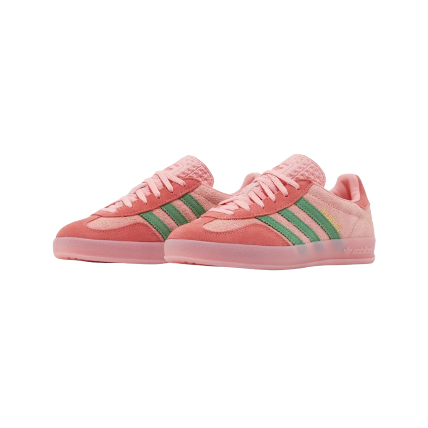 Adidas Gazelle Indoor Pink Spark Preloved Green - Razan Sneakers