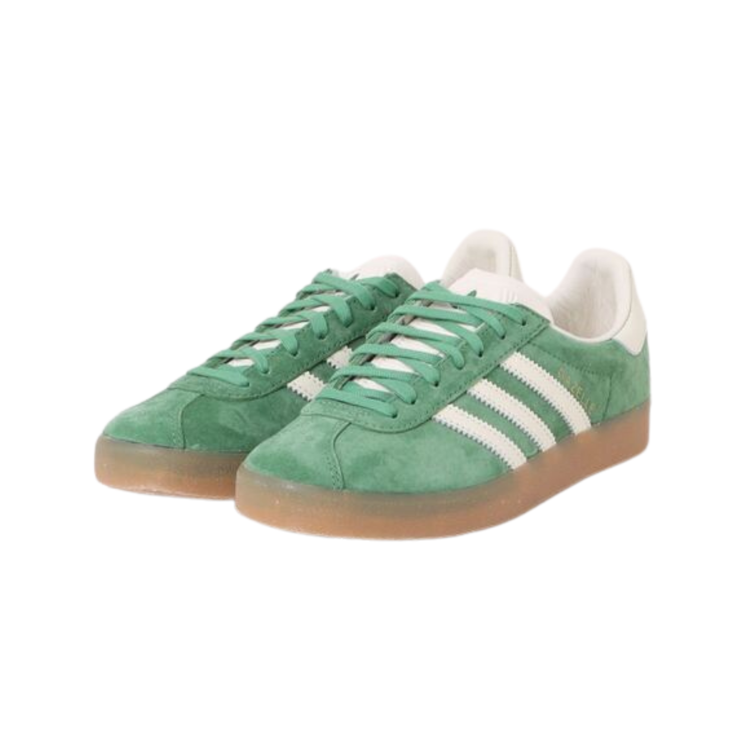 Adidas Gazelle Low Trainers Green Off White - Razan Sneakers
