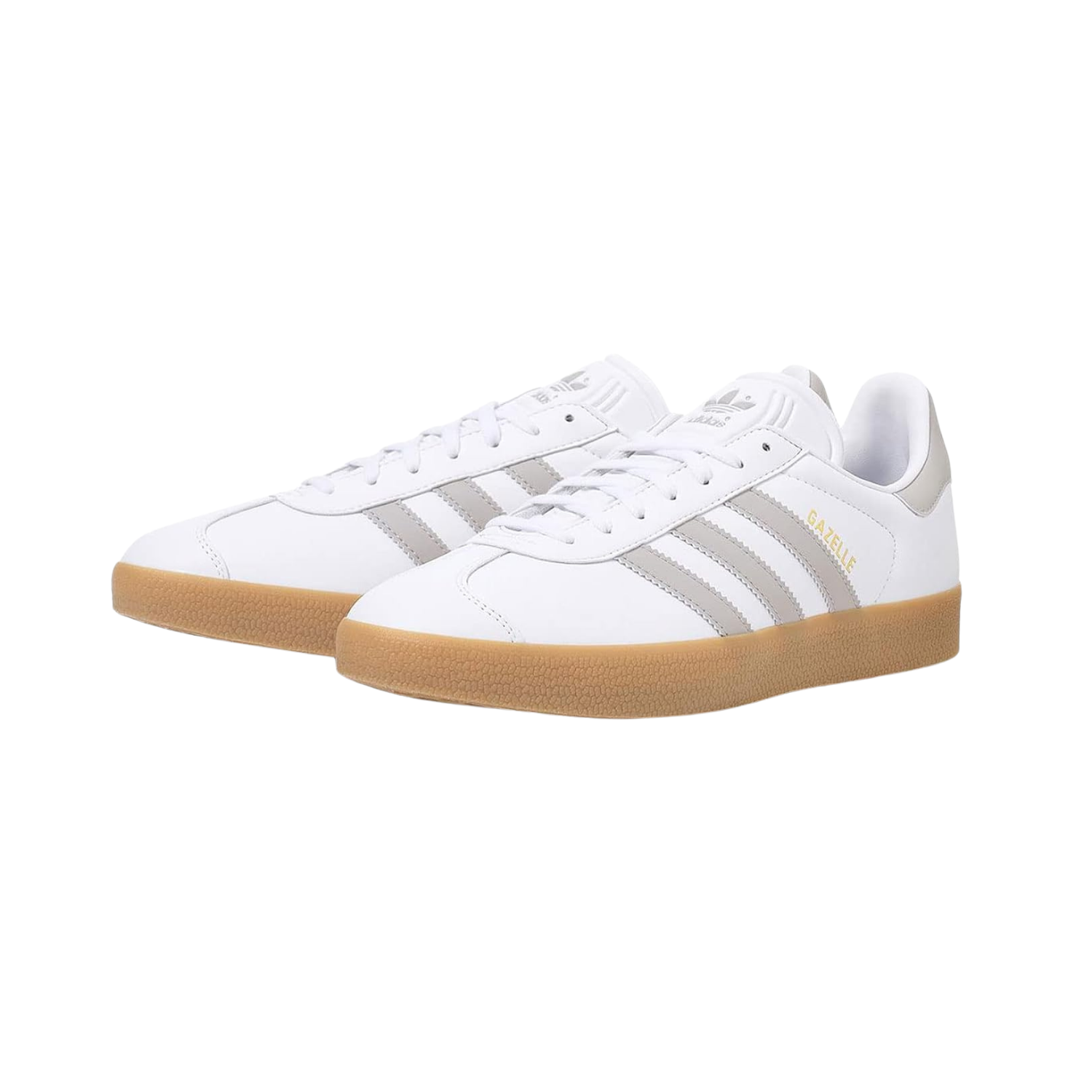 Adidas Gazelle White Grey Gum - Razan Sneakers