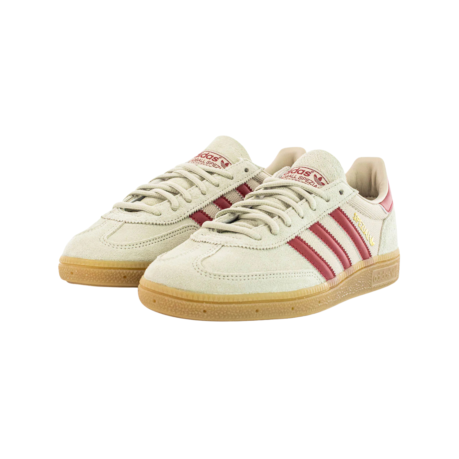 Adidas Handball Spezial Putty Grey Team Red Wonder Beige - Razan Sneakers