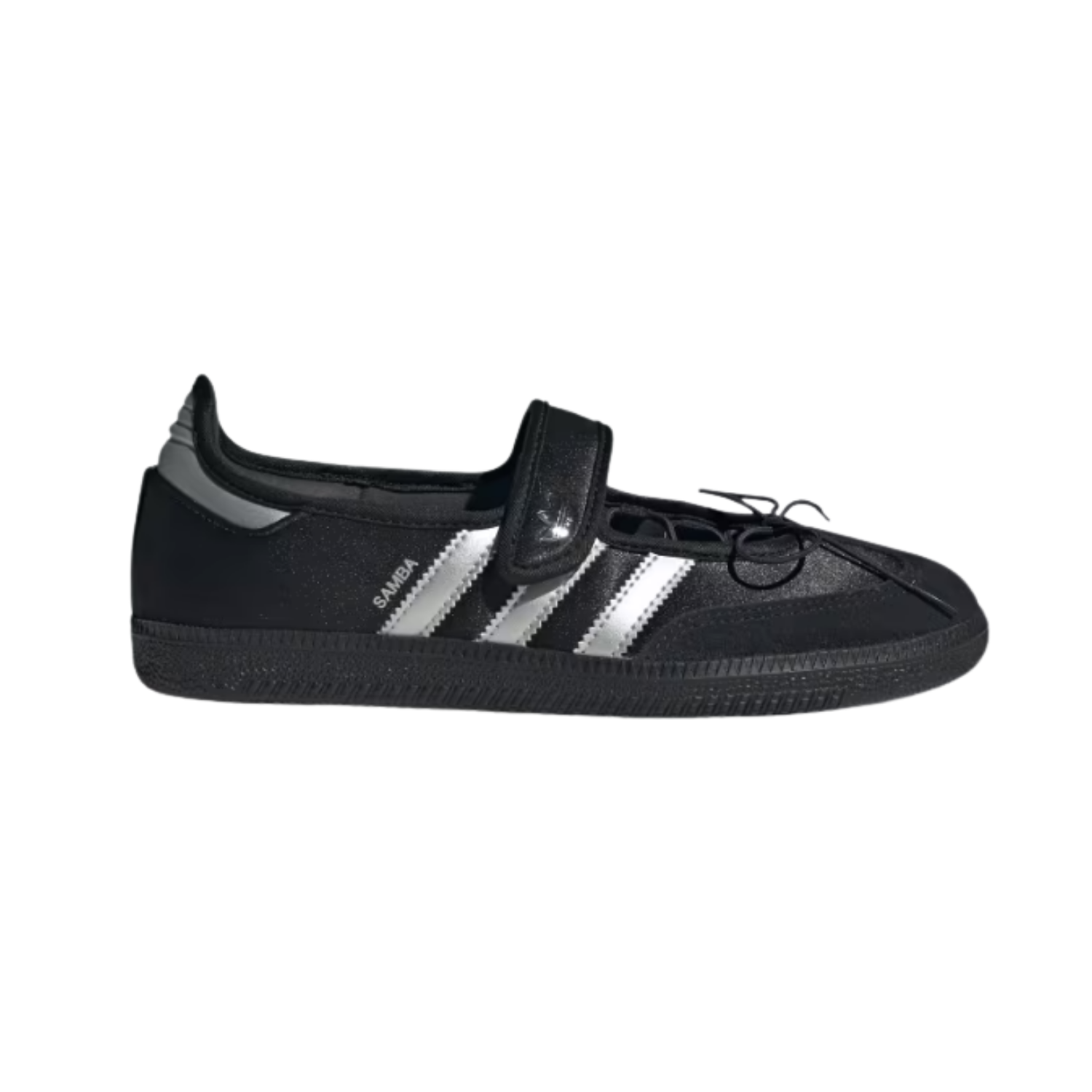 Adidas Samba Jane Core Black Silver Metallic - Razan Sneakers