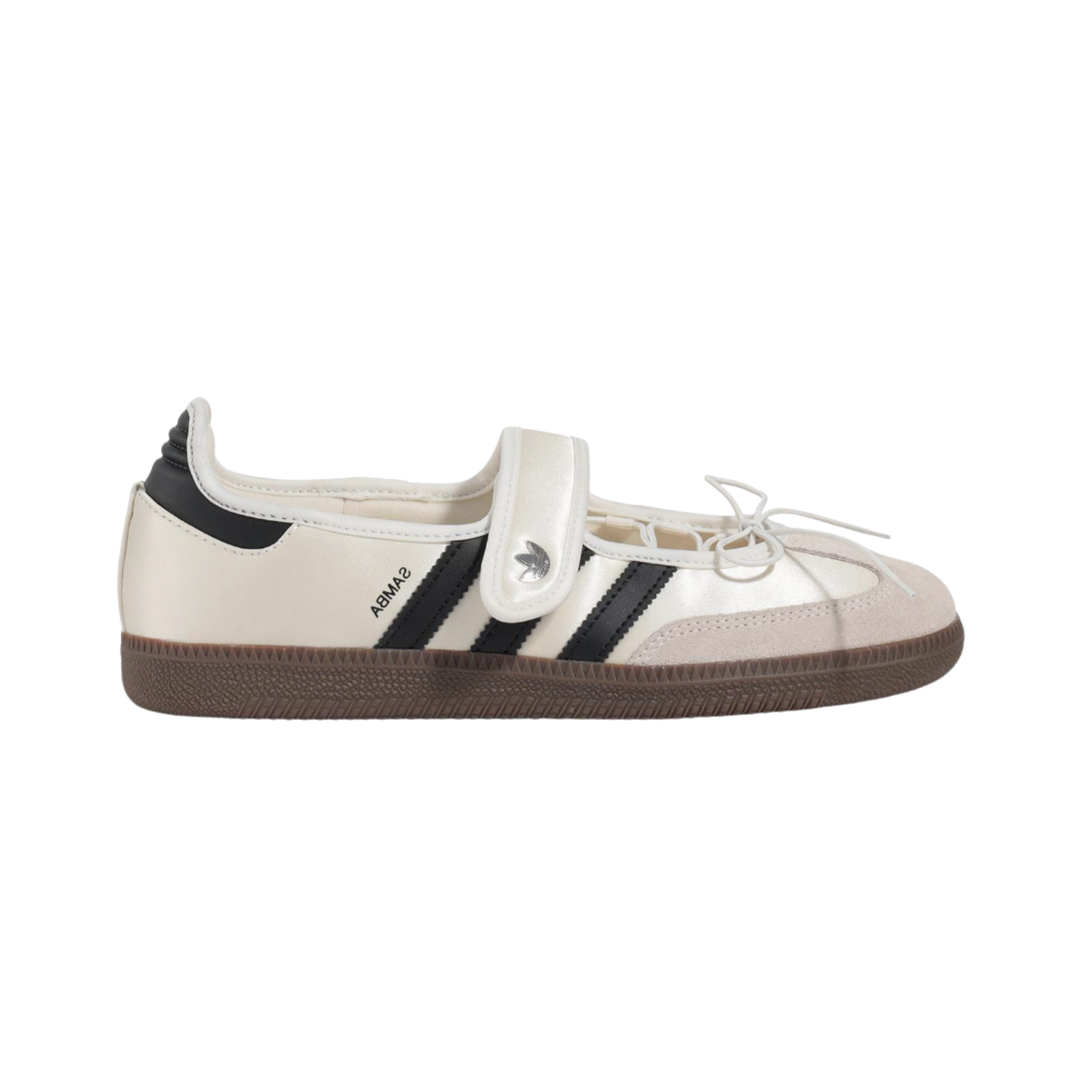 Adidas Samba Jane Core White Black Gum - Razan Sneakers