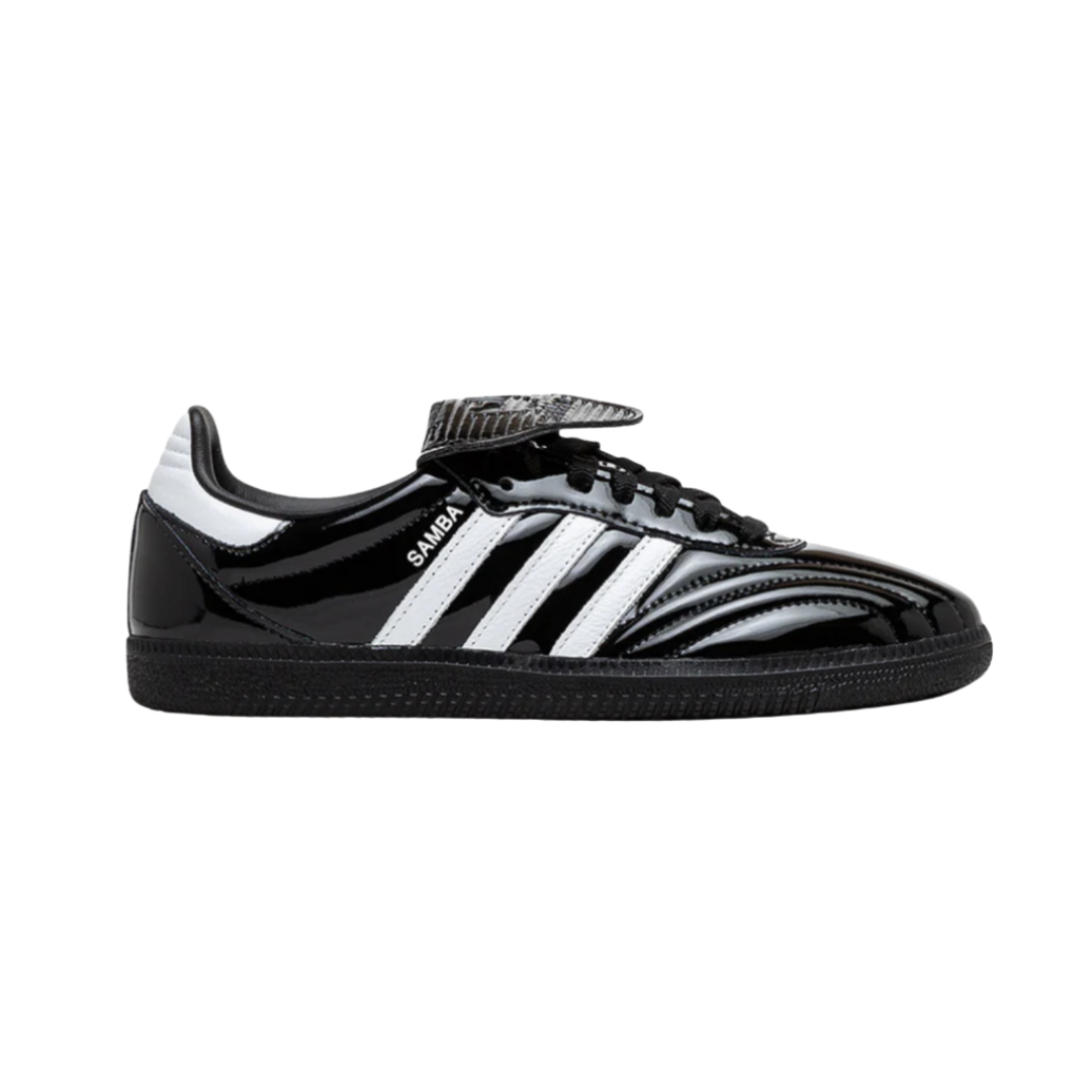 Adidas Samba LT Black White Patent Leather - Razan Sneakers