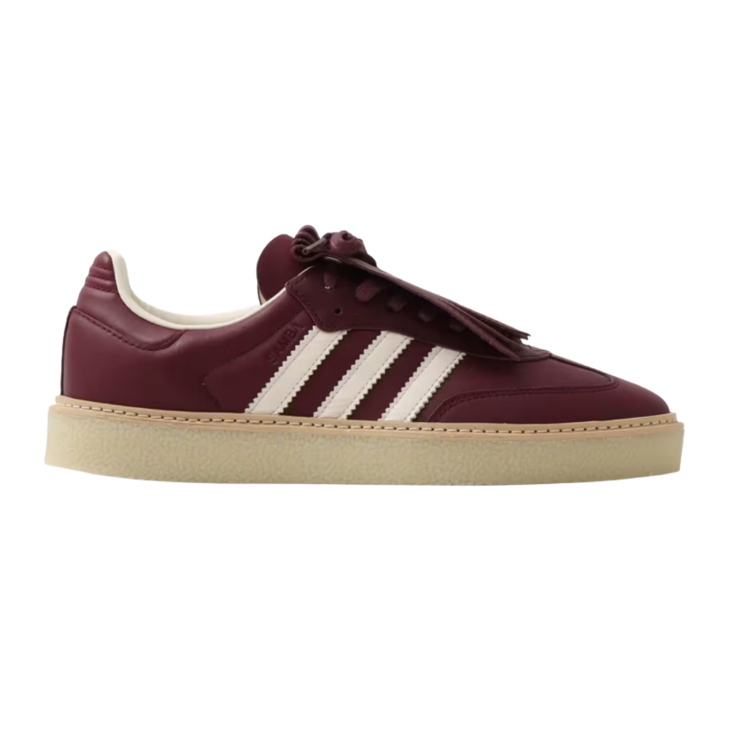 Adidas Samba Lux Maroon Off White - Razan Sneakers