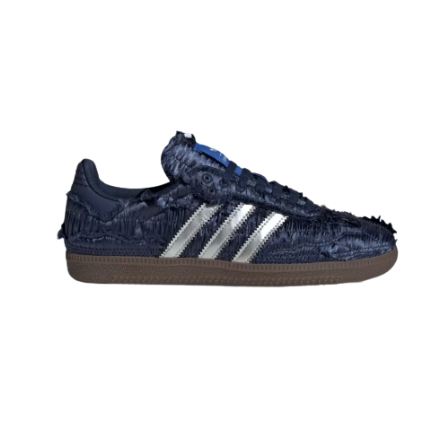 Adidas Samba OG Caroline Hu Satin Dark Blue Silver (W) - Razan Sneakers