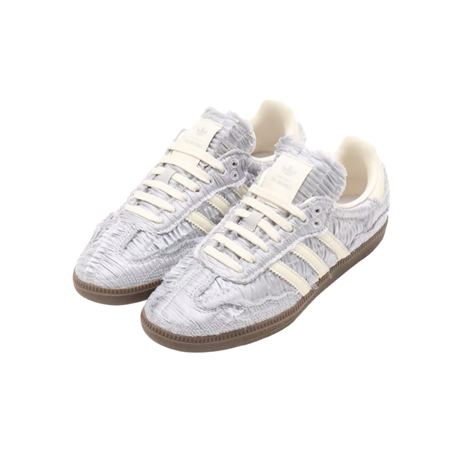 Adidas Samba OG Caroline Hu Satin Silver Metallic (W) - Razan Sneakers