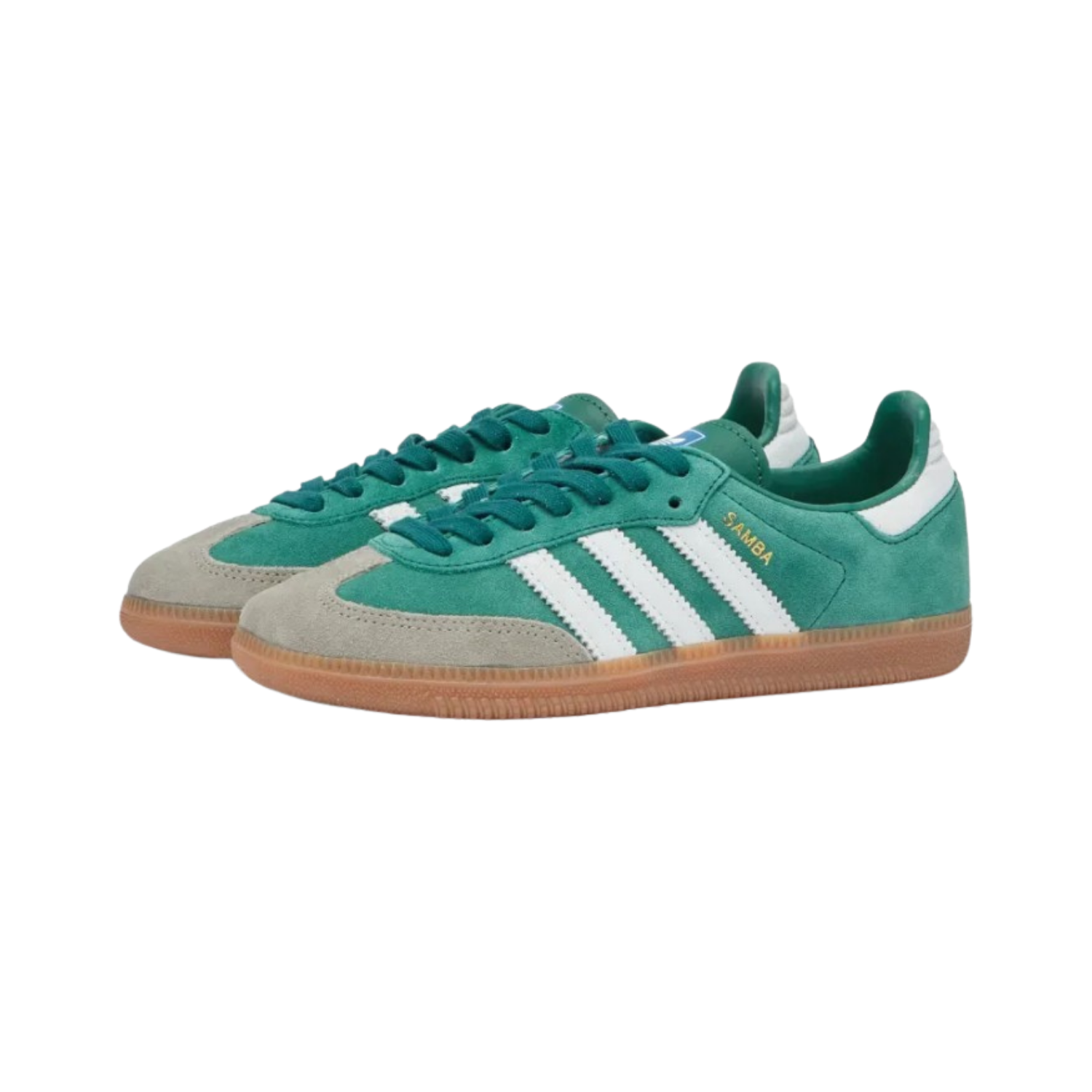 Adidas Samba OG Collegiate Green Gum Grey Toe - Razan Sneakers