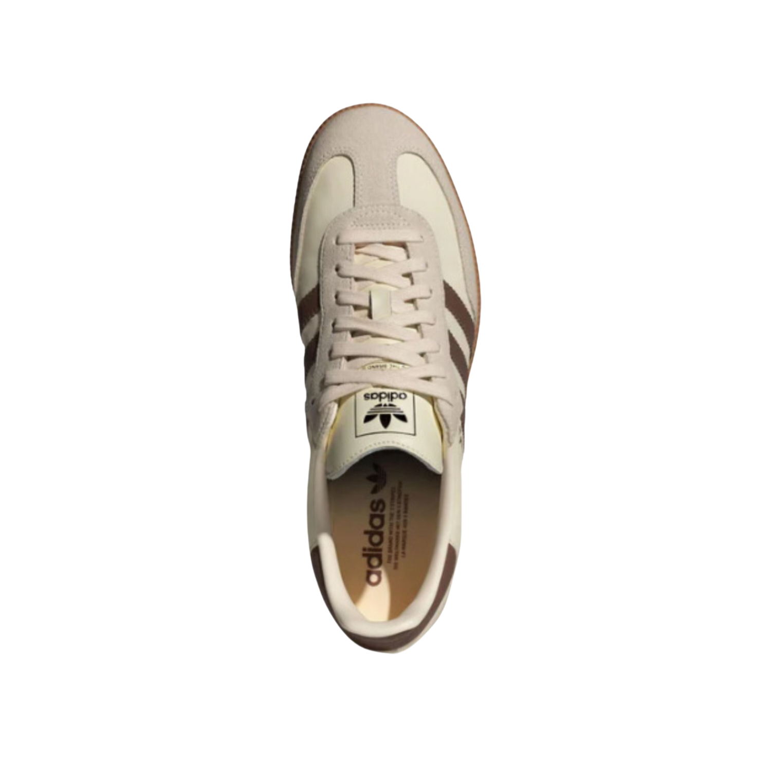 Adidas Samba OG Cream White Preloved Brown - Razan Sneakers