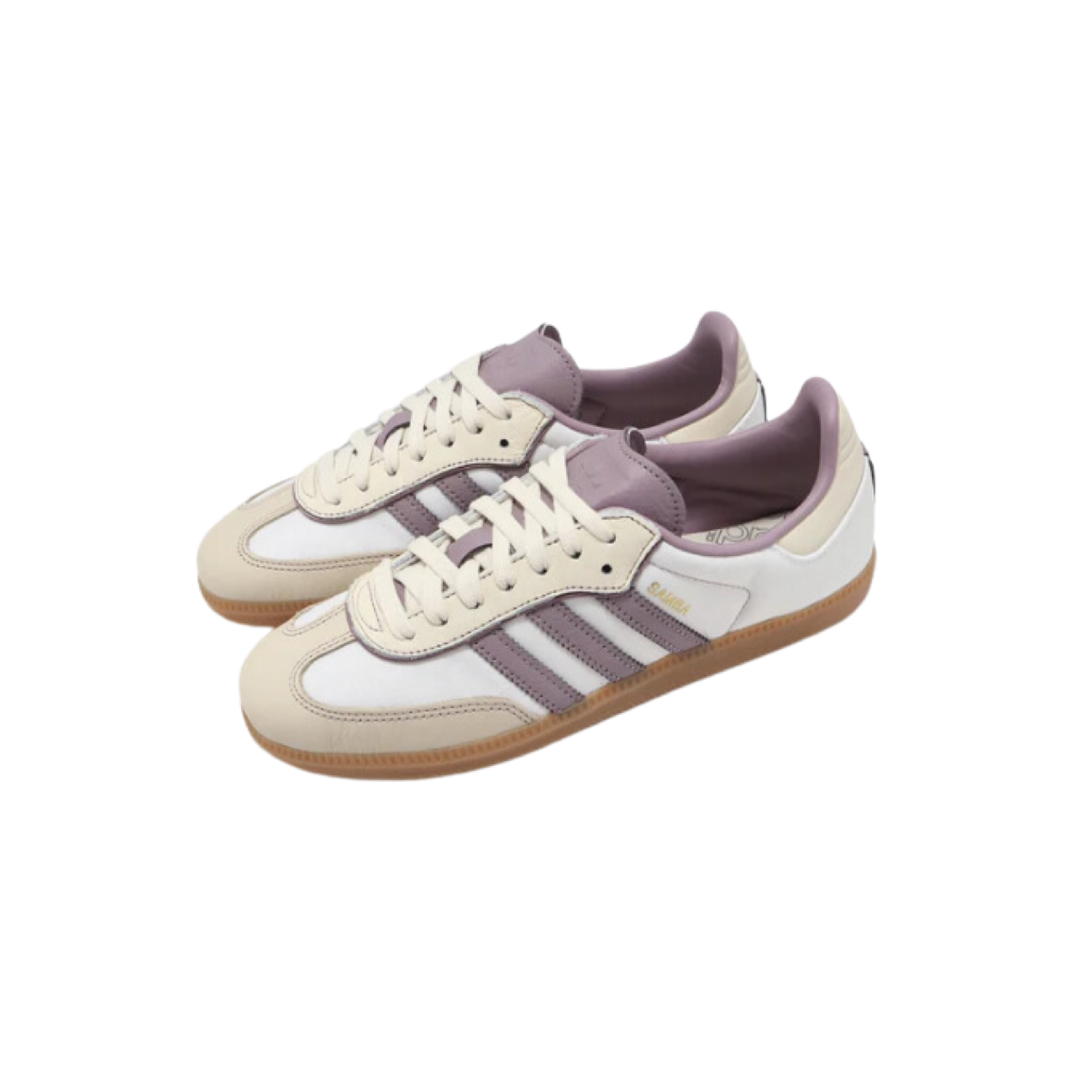 Adidas Samba OG Cream White Preloved Fig (W) - Razan Sneakers