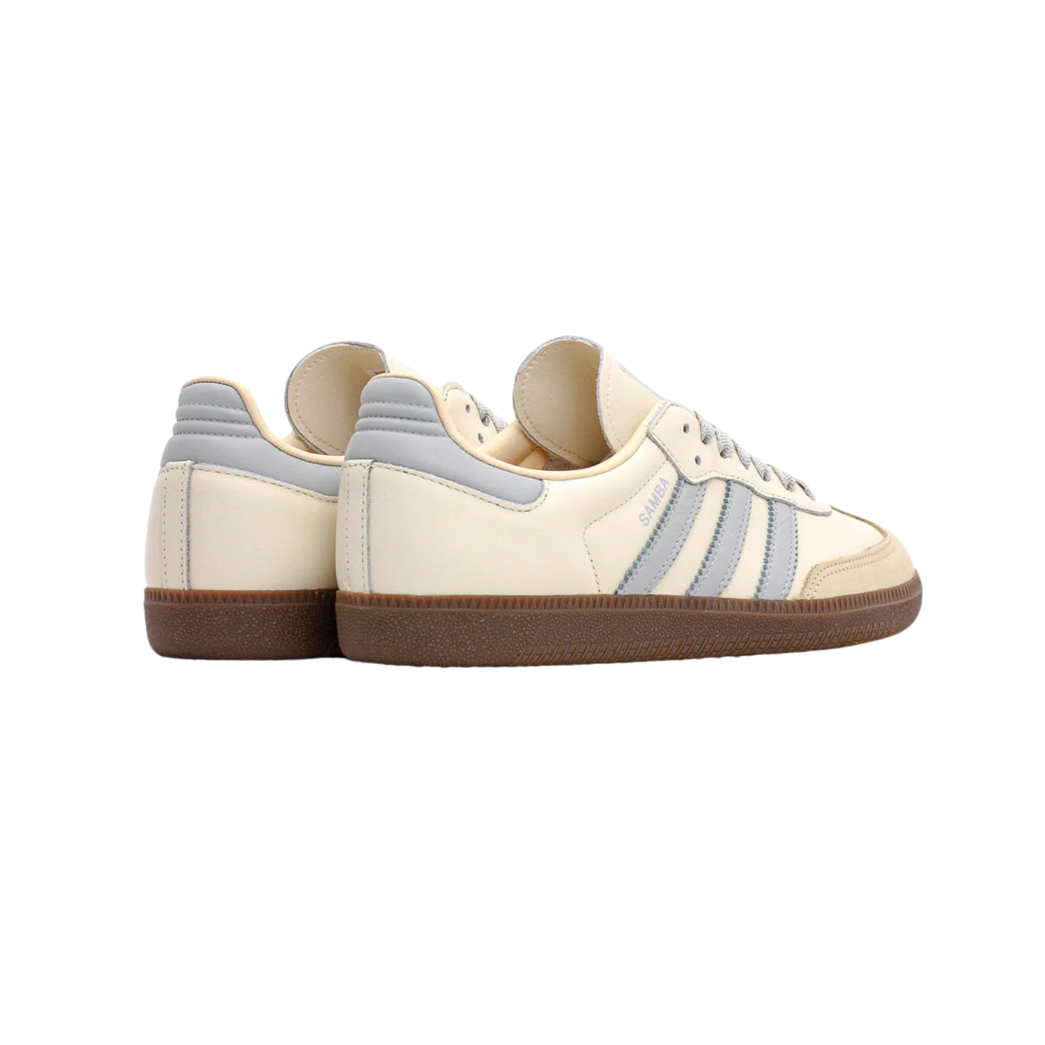Adidas Samba OG Cream White Wonder Silver (W) - Razan Sneakers