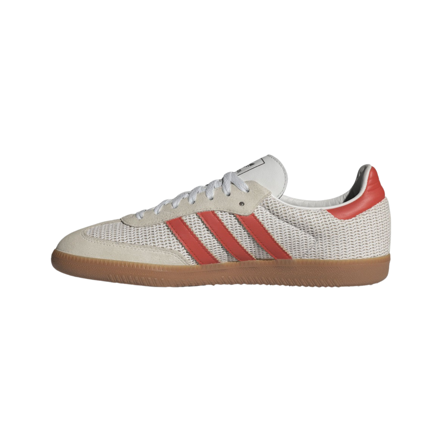 Adidas Samba OG Crystal White Preloved Red - Razan Sneakers